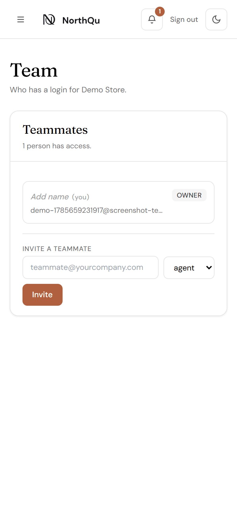 Add your own team